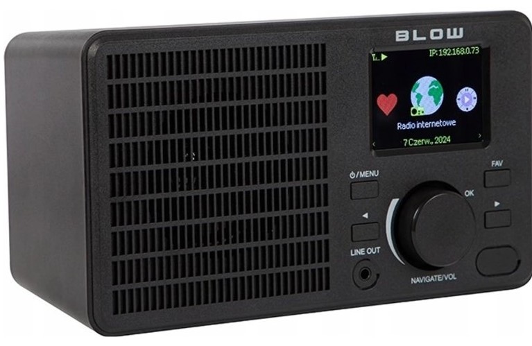 Prenosné internetové rádio